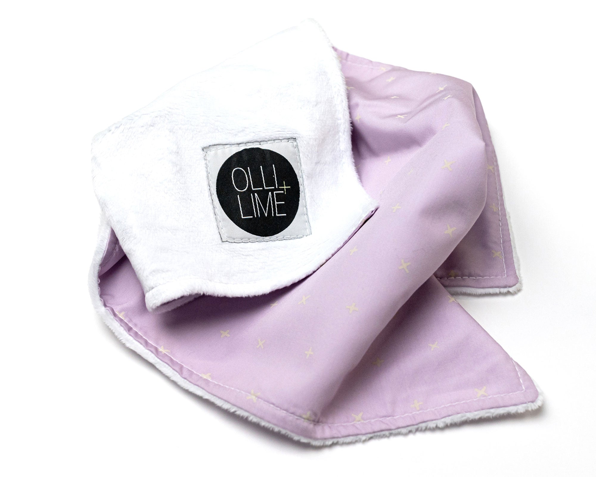 Lavender Hugs - Lovey Cuddle - Ivory X on Lilac/Lavender - Olli+Lime